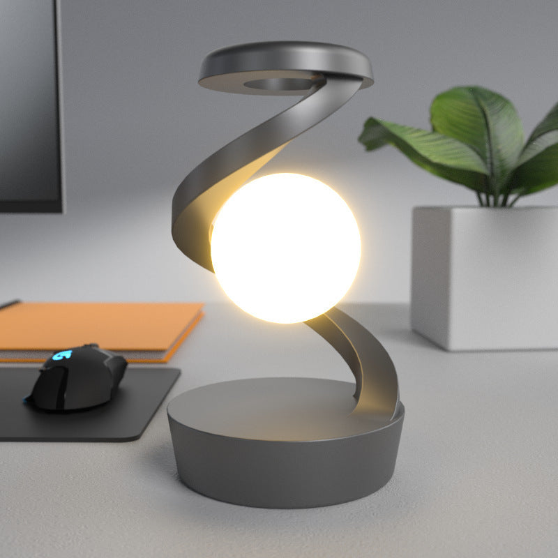 Rotating Magnetic Night Light with Wireless Charging