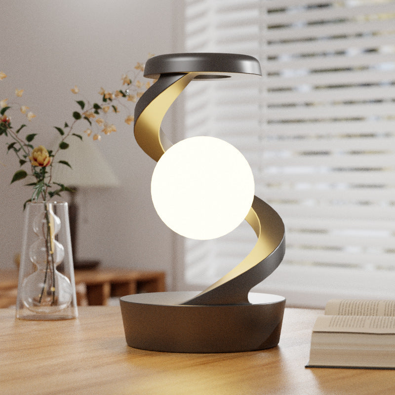 Rotating Magnetic Night Light with Wireless Charging