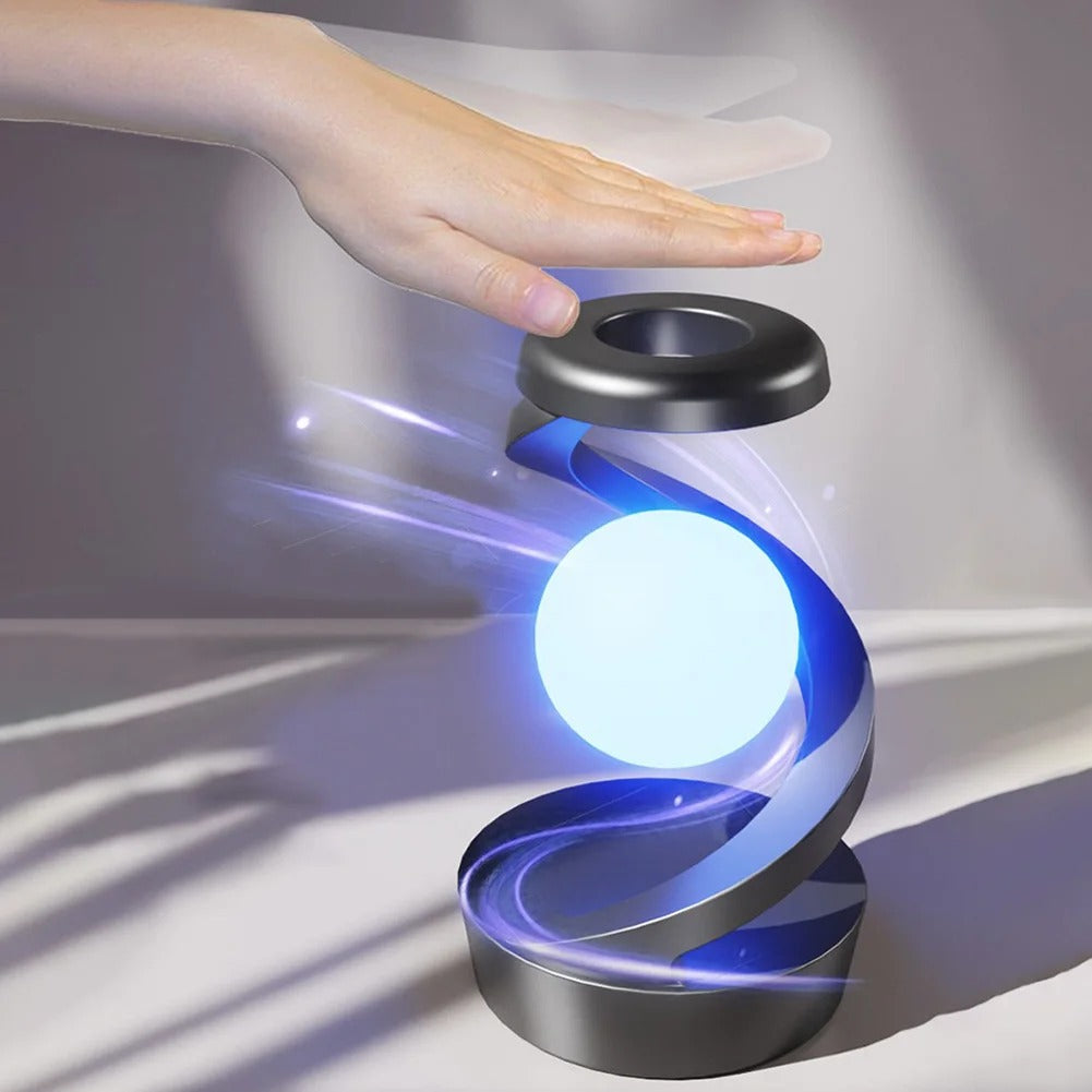 Rotating Magnetic Night Light with Wireless Charging
